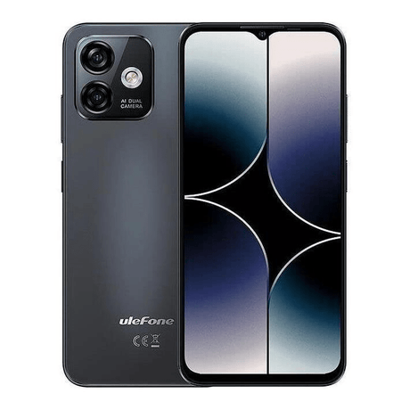 Blackview Ulefone Note 16 Pro 6.52-inch Smartphone - Unisoc T606 128GB ROM 4GB RAM Android 13 ULE-SMPN-NOTE16P-BLK