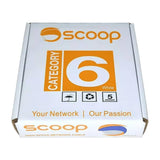 Scoop CAT6 CCA UTP Box Cable 100m White UTP-6100CW