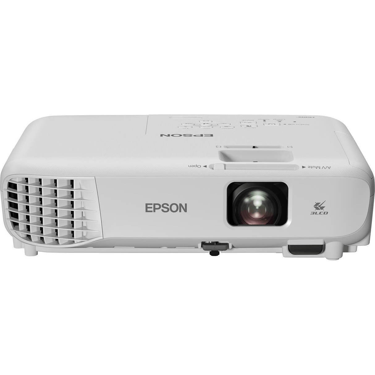 Epson EB-W06 Data Projector WXGA 3700 ANSI Lumens Standard Throw 3LCD 1280x800 Projector White V11H973040