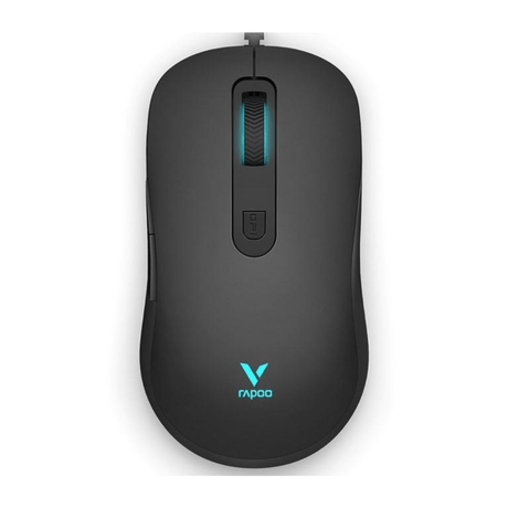 Rapoo V16RGB-BLACK Wired Optical Gaming Mouse