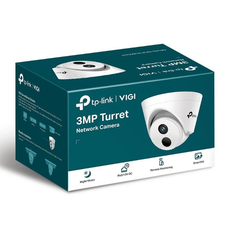 TP-Link VIGI C400HP 3MP 4mm Turret Network Camera