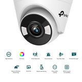 TP-Link VIGI C440-W 4MP 4mm Full-Color Wi-Fi Turret Network Camera