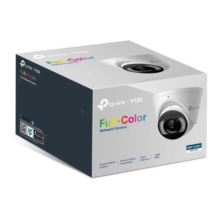 TP-Link Vigi C445(2.8mm) 4MP Full-Colour Turret Network Camera