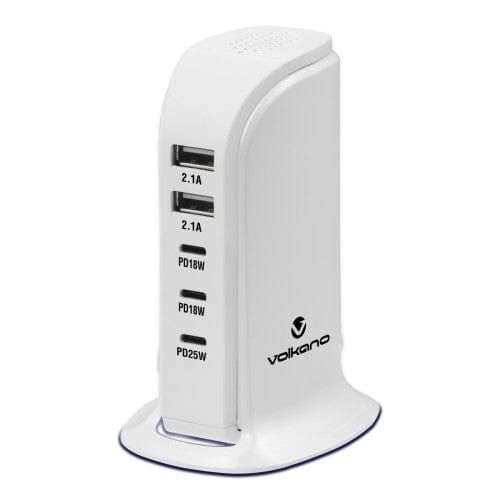 Volkano Peak V2 Series 5-port USB GaN Charger VK-103-WT(V2)