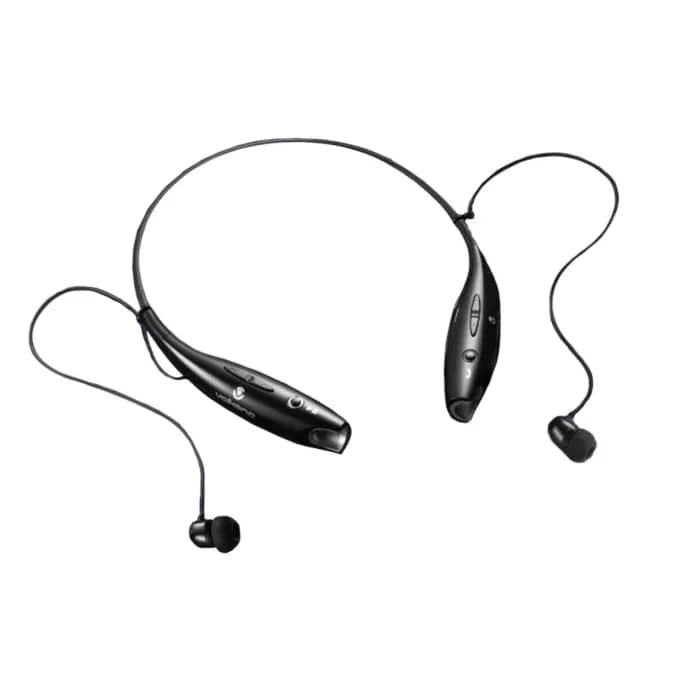 Volkano Marathon Series Wireless Bluetooth Earphones with Neckband Black VK-1101-BK