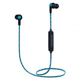 Volkano Moda Series Nylon Bluetooth Braided Earphones Blue VK-1107-BL