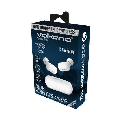 Volkano Capricorn Series TWS Earphones White VK-1134-WT