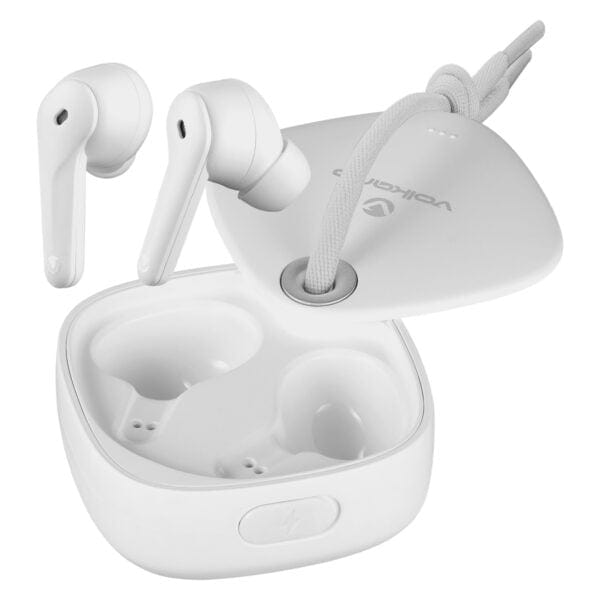 Volkano Ore Series TWS Earphones with Charging Case White VK-1151-WT