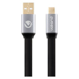 VolkanoX Speed Series 1m USB Type-C to USB 3.0 Charge and Data Cable Black VK-20071-BK