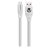 Volkano Slim Series 1.2m Micro USB Charge and Data Cable White VK-20082-WT