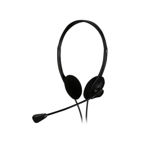 Volkano Chat 2 Aux Series Stereo Headset with Microphone VK-20151-BK