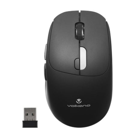 Volkano Quartz Series Wireless 3 LED Indicator Mouse VK-20157-BK