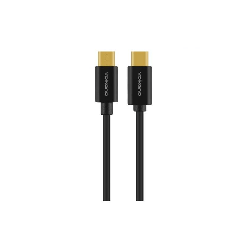 Volkano Connect C Series Type-C to Micro USB Cable 0.75m Black VK-20198-BK