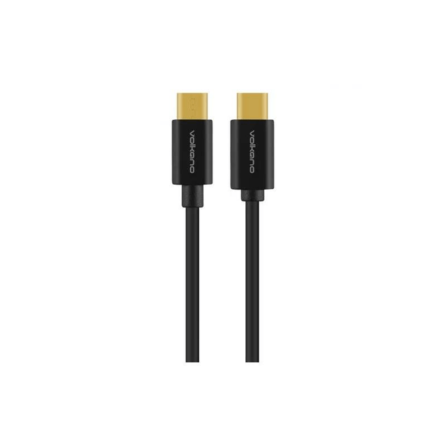 Volkano Connect C Series Type-C to Micro USB Cable 0.75m Black VK-20198-BK