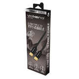 Volkano Connect C Series Type-C to Type-C Cable 0.75m Black VK-20200-BK