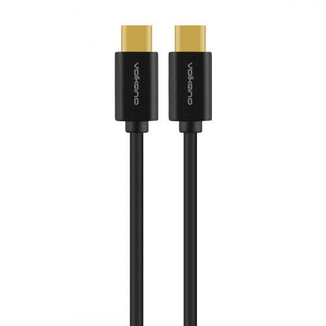 Volkano Connect C Series Type-C to Type-C Cable 0.75m Black VK-20200-BK