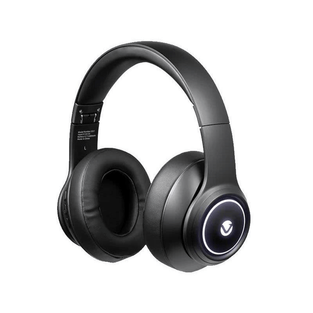 VolkanoX Quasar Series Bluetooth Headphones - Black VK-2021-BK