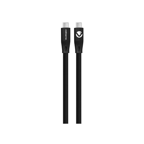 Volkano Slim Series 1.2m Type-C to Type-C Cable VK-20227-BK