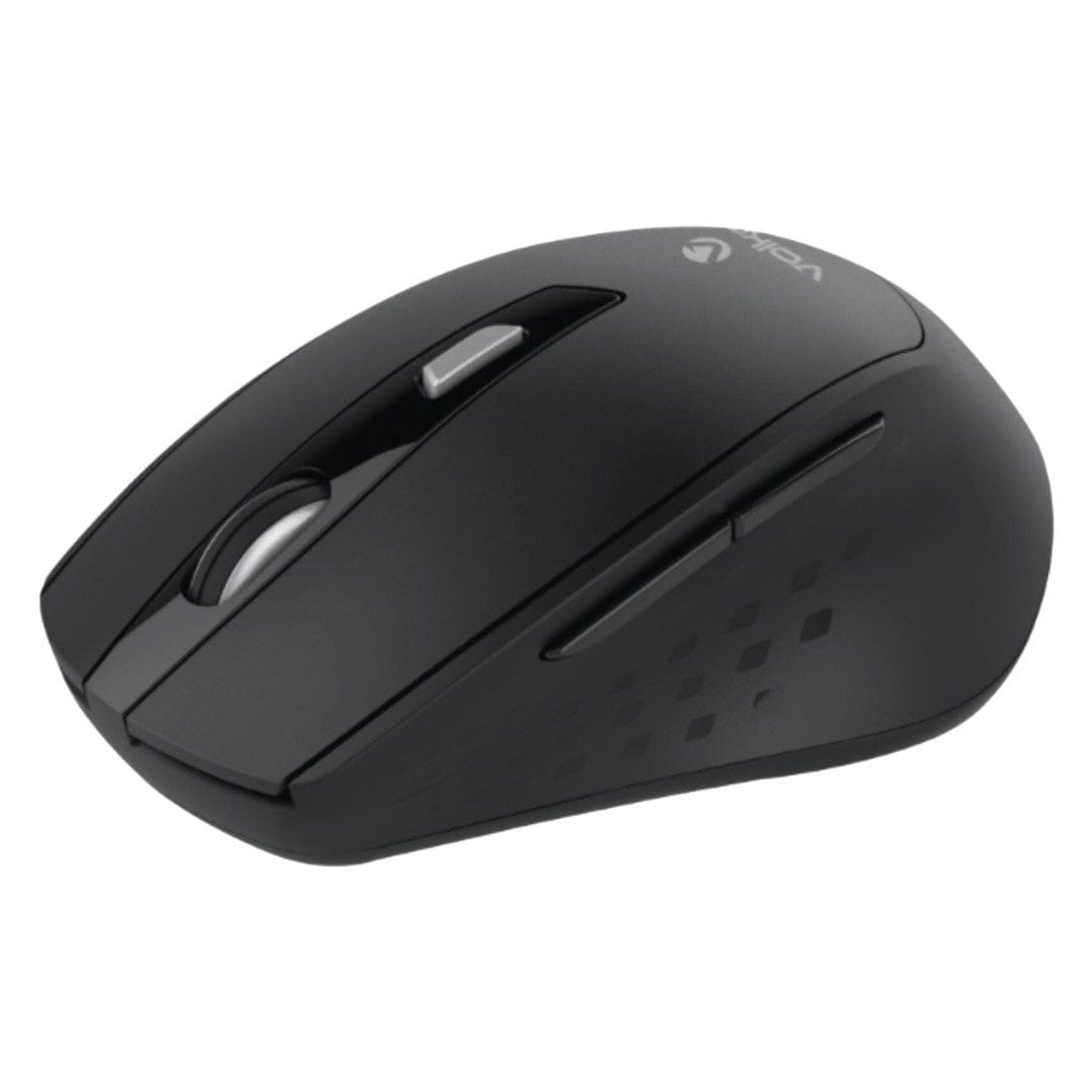 Volkano Chrome Series 2.4GHz Wireless Ergonomic Mouse - Black VK-20234-BK