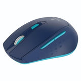 Volkano Chrome Series 2.4GHz Wireless Ergonomic Mouse - Blue VK-20234-BL