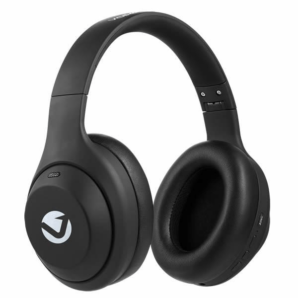 Volkano SoundSweeper Series Active Noise Cancelling Bluetooth Headphones - Black VK-2027-BK