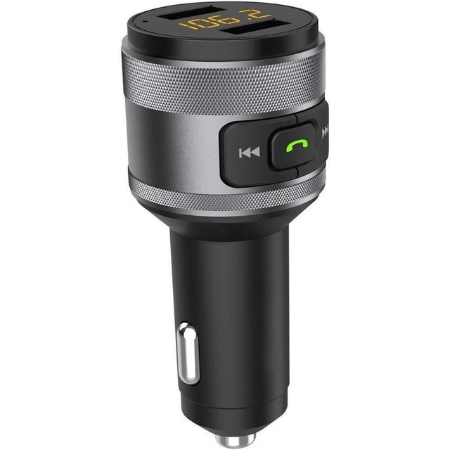 Volkano Piston Series Bluetooth Hands-Free Car Charger VK-3039-BK