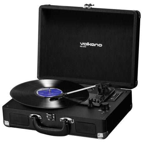 Volkano Retro Series Turntable VK-3160-BK