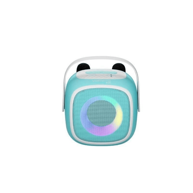 Volkano Kids SingMate Series Bluetooth Speaker with 2 Wireless Microphones - Mint VK-3416-MT