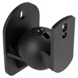 Volkano Steel Series Soundbar and Satellite Speaker Wall Bracket Black VK-4015-BK