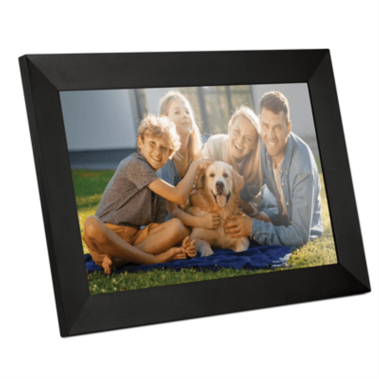 Volkano Scene Series Smart Photo Frame with built-in Frameo Software VK-5150-BK