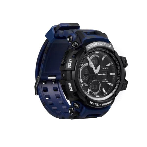 Volkano Routine Series Sports Camo Watch Blue VK-5201-BLCM