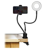 Volkano Insta Series Ring Light with Desk Clamp VK-6501-BK