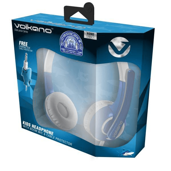 Volkano Chat Junior Series Wired Headset Blue VK-6512-BL