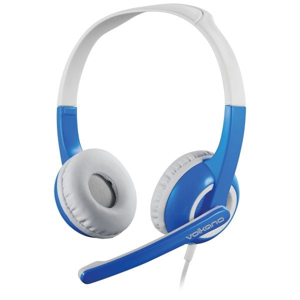 Volkano Chat Junior Series Wired Headset Blue VK-6512-BL