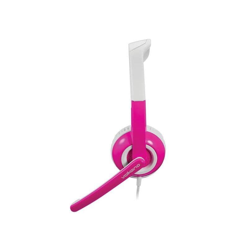 Volkano Chat Junior Series Wired Headset Pink VK-6512-PK