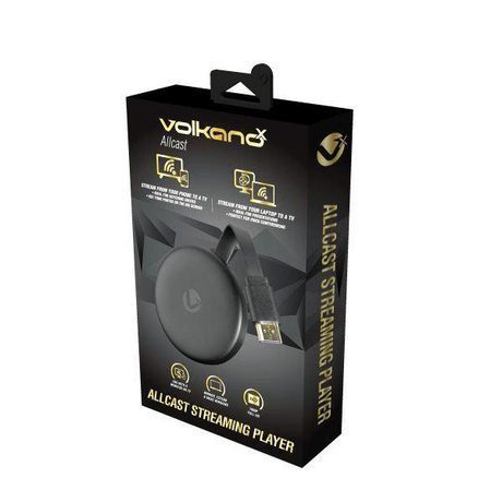 VolkanoX Allcast Series Wireless Casting Adapter VK-6516-BK