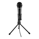 Volkano Stream Vocal Microphone with Tripod Stand VK-6519-BK