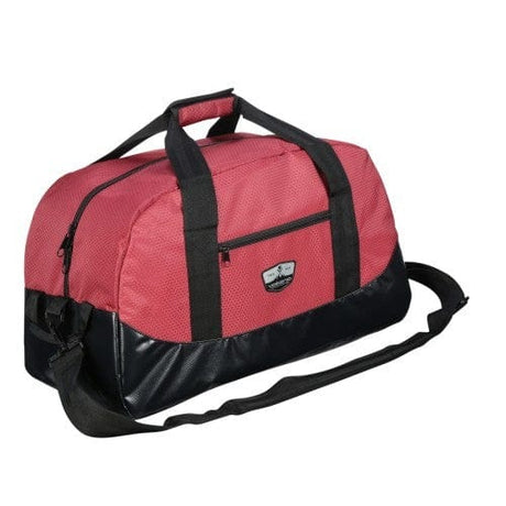 Volkano Notties 50L Weekender Duffle Bag Red Black VK-7029-RDBK