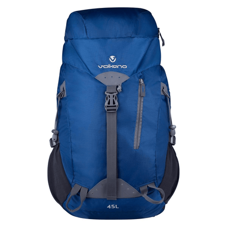 Volkano Glacier 45L Hiking Backpack Blue VK-7074-BL