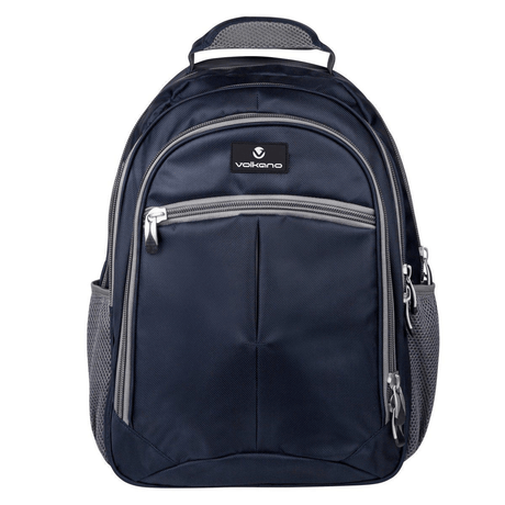 Volkano 27L Orthopaedic Backpack Navy Grey VK-7093-NVGR