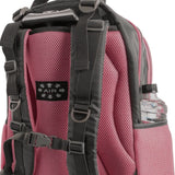 Volkano Orthopaedic Trolley Notebook Backpack Grey Pink VK-7094-DGRPK