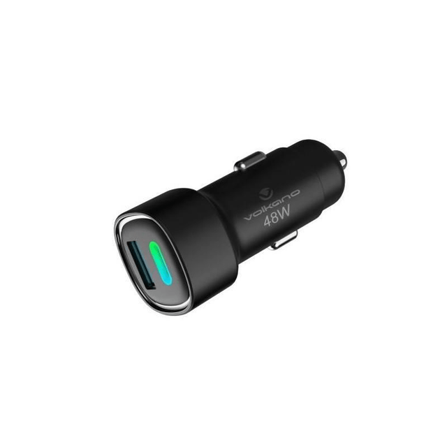 Volkano Shift Pro Series PD 30W and USB-A 18W Car Charger VK-8006-BK