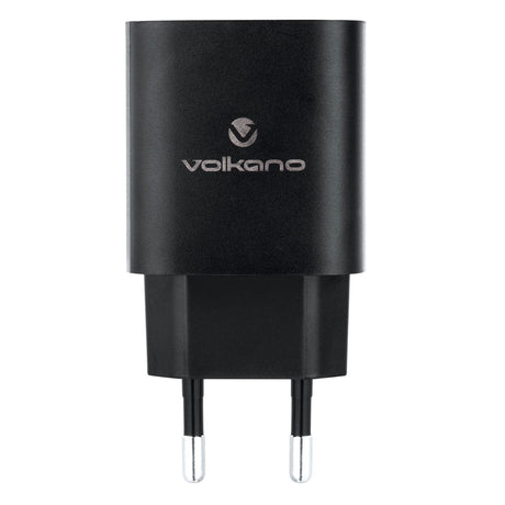 Volkano Express Series QC3.0 + PD Wall Charger with Cable VK-8039-BK(V2)