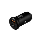 Volkano Accelerate Series 30W QC3.0 and PD Car Charger with Cable VK-8040-BK