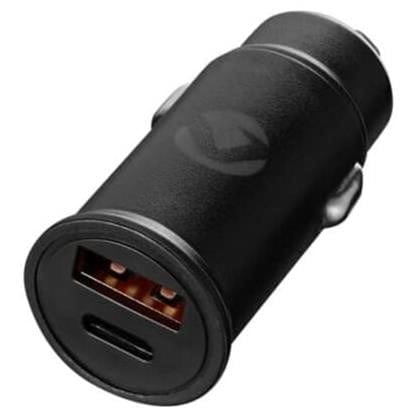 Volkano Accelerate Series 30W QC3.0 and PD Car Charger with Cable VK-8040-BK