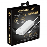 VolkanoX Power Pro 100W Type-C P.D. Charger White VK-8050-WT