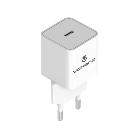 Volkano Dyna 2.0 Series 20W PD Wall Charger VK-8057-WT