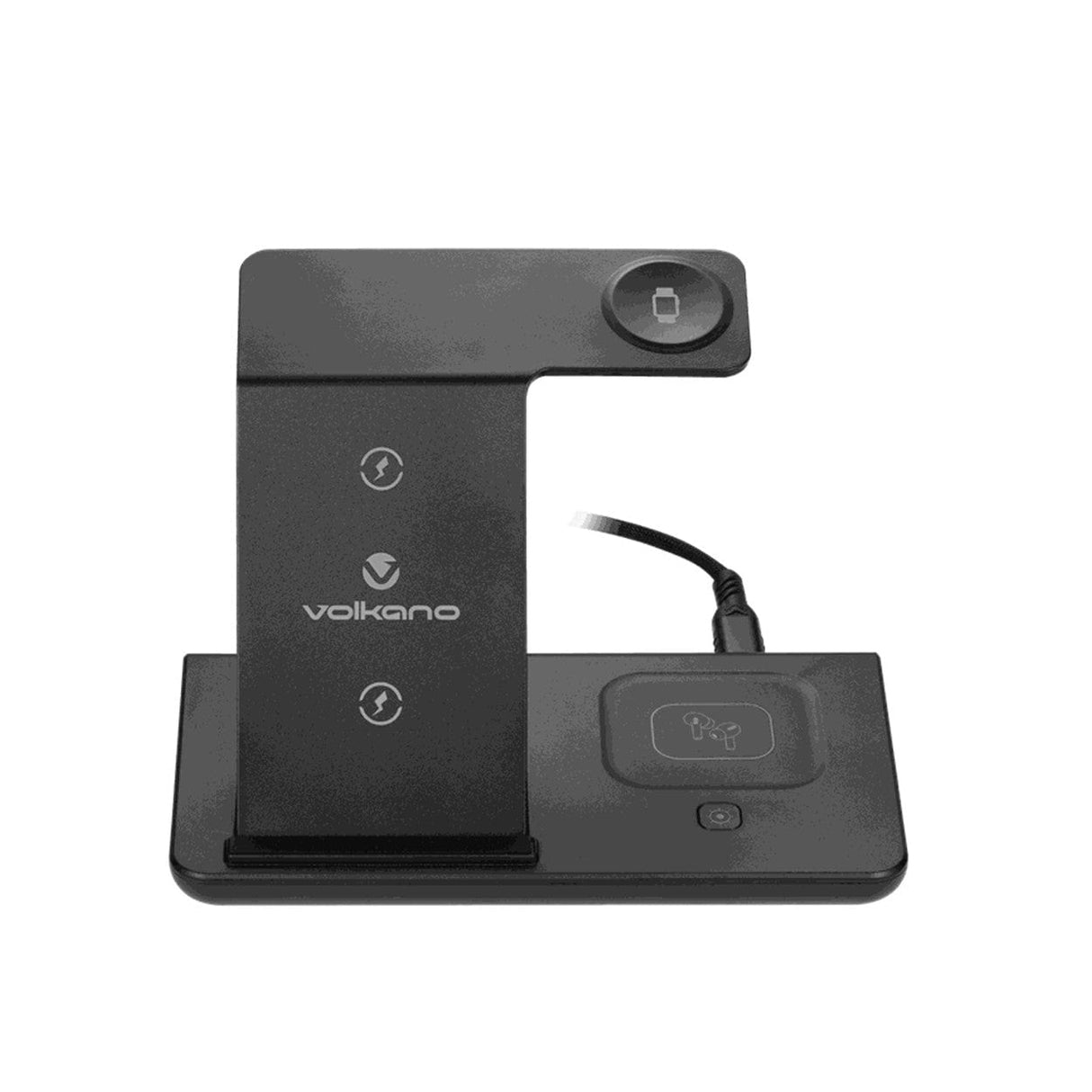 Volkano Versa Series 4-in-1 Wireless Charger VK-8402-BK