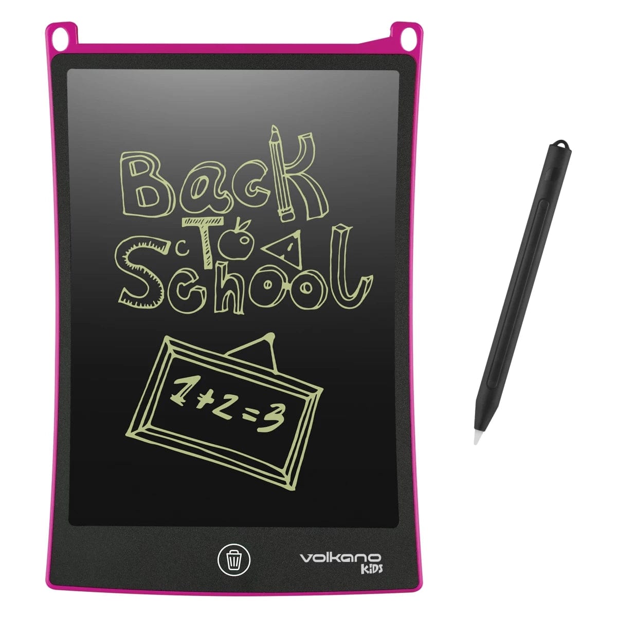 Volkano Kids Doodle Series 8.5-inch Drawing Board Pink VK-850-PK