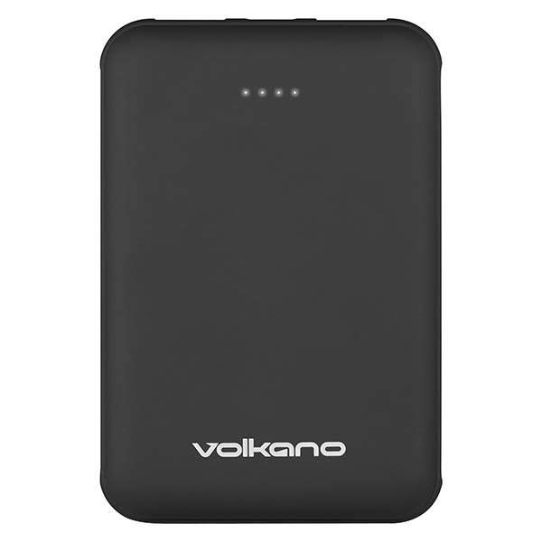 Volkano Nano Series 10000mAh Powerbank Black VK-9010-BK(V2)